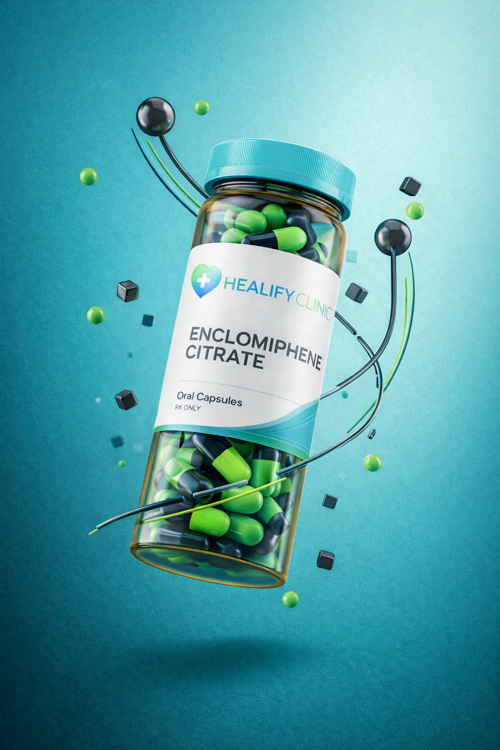 Enclomiphene Oral Capsules bottle